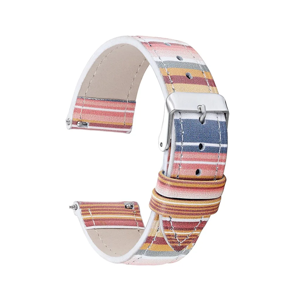 Kfashion New watch bracelet belt colorful watchband genuine leather strap watch band 18mm 20mm 22mm watch accessories wristband
Kfashion New watch bracelet belt colorful watchband genuine leather strap watch band 18mm 20mm 22mm watch accessories wristband