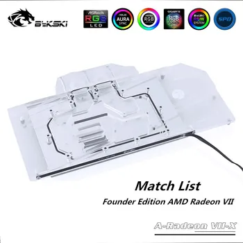 Bykski GPU Water Block For Founders Edition AMD RADEON VII Graphics Card Full Cover Copper RGB AURA sync A-Radeon VII-X
Bykski GPU Water Block For Founders Edition AMD RADEON VII Graphics Card Full Cover Copper RGB AURA sync A-Radeon VII-X