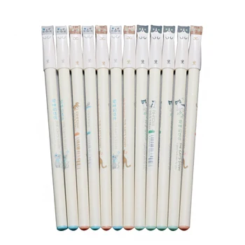 4 pcs New Cute Cat Gel Pen Cartoon Full Needle Pen 0.38mm Creative Kawaii Black Ink Writing Office School Supplies Stationery
4 pcs New Cute Cat Gel Pen Cartoon Full Needle Pen 0.38mm Creative Kawaii Black Ink Writing Office School Supplies Stationery