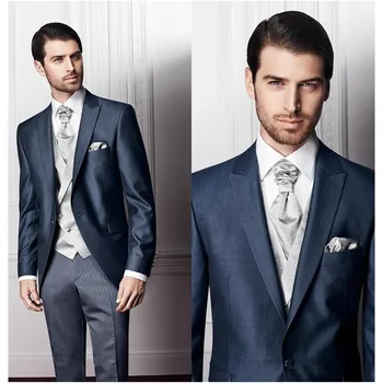 Men Suits Handsome One Button Peaked Lapel 3Pieces High Quality Formal Terno Masculino Custume Made (Jacket+Pants+Vest) A018
Men Suits Handsome One Button Peaked Lapel 3Pieces High Quality Formal Terno Masculino Custume Made (Jacket+Pants+Vest) A018