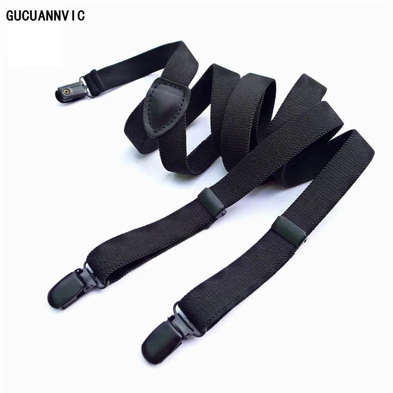The latest fashion suspenders male personality black THREE CLIP SUSPENDERS elastic width 2.0cm Y back men strap
The latest fashion suspenders male personality black THREE CLIP SUSPENDERS elastic width 2.0cm Y back men strap