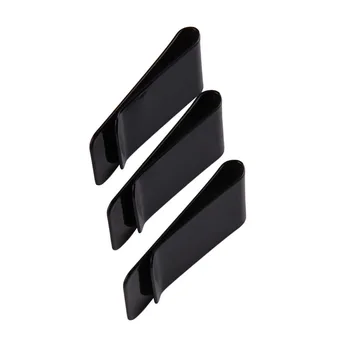 New Arrival Portable Pocket Black Stainless Steel Slim Portable Pocket Purse Money Clip Pocket Cash Holder Hand Tool Part HR
New Arrival Portable Pocket Black Stainless Steel Slim Portable Pocket Purse Money Clip Pocket Cash Holder Hand Tool Part HR