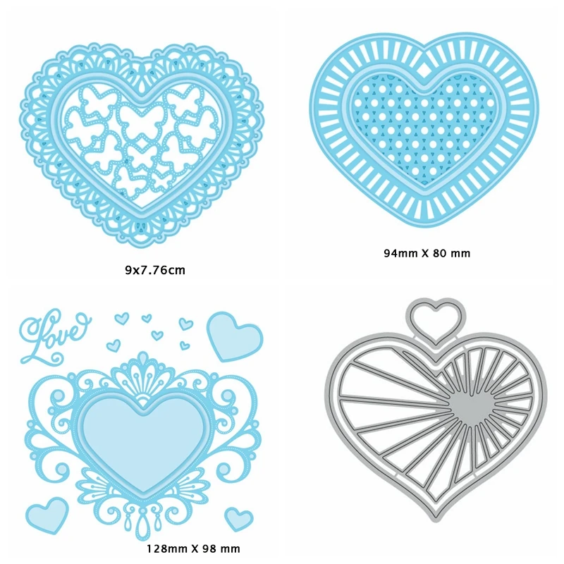 Valentine Heart Love Metal Cutting Dies Stencil for DIY Scrapbooking Embossing Album Decoration Paper Card Craft Die New 2019
Valentine Heart Love Metal Cutting Dies Stencil for DIY Scrapbooking Embossing Album Decoration Paper Card Craft Die New 2019