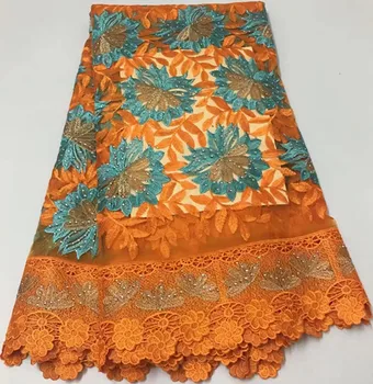 5yard african french lace fabric guipure lace fabric with beads latest african laces 2019 nigerian lace fabrics for dress EL-A16
5yard african french lace fabric guipure lace fabric with beads latest african laces 2019 nigerian lace fabrics for dress EL-A16