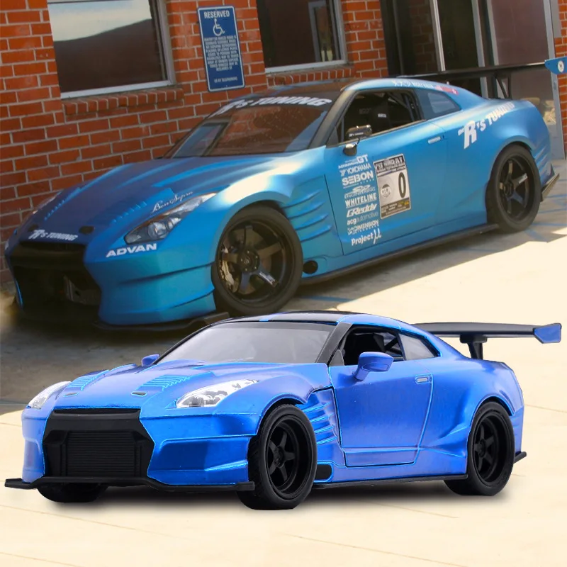 Collectible 1:24 Die-Cast Car Modles Alloy Simulation Auto Mobile Vehicle Sports Car mkd3 GTR-R35 in Gift box Fast Furious
Collectible 1:24 Die-Cast Car Modles Alloy Simulation Auto Mobile Vehicle Sports Car mkd3 GTR-R35 in Gift box Fast Furious
