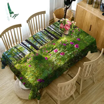 Beautiful Jungle flower 3D Tablecloth polyester Dinner Table Cloth Macrame Decoration Table Cover
Beautiful Jungle flower 3D Tablecloth polyester Dinner Table Cloth Macrame Decoration Table Cover