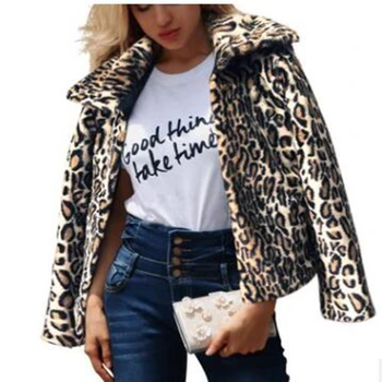 b 2019 Fashion Women Coat Leopard Ladies Warm Print Faux Fur Coat Jacket Winter Parka Outerwear dropship #0604
b 2019 Fashion Women Coat Leopard Ladies Warm Print Faux Fur Coat Jacket Winter Parka Outerwear dropship #0604