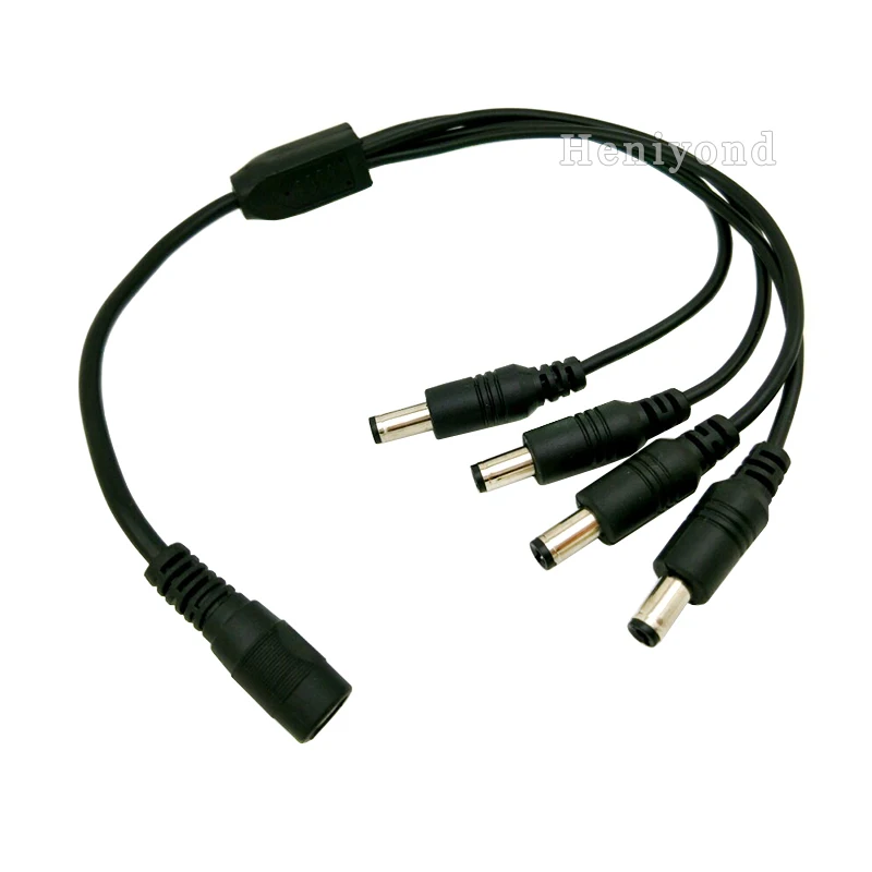 1pc 4 Channel 1 Female to 4 Male CCTV Power Splitter Cable Hub for Camera DVR Security Kit 4 ways dc power cable
1pc 4 Channel 1 Female to 4 Male CCTV Power Splitter Cable Hub for Camera DVR Security Kit 4 ways dc power cable