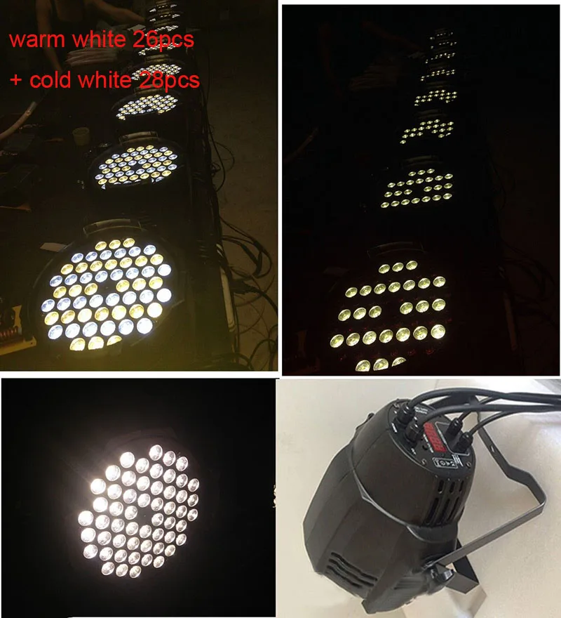 4pcs/lot 54 X3W led par light white/Cold White color Par LED stage lighting Disco DJ Party Bar KTV Show Lighting Projector
4pcs/lot 54 X3W led par light white/Cold White color Par LED stage lighting Disco DJ Party Bar KTV Show Lighting Projector
