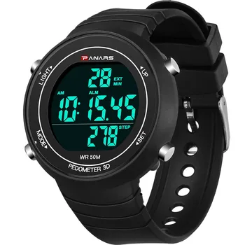PANARS Waterproof Sports Electronic Men Watch Calculation Step Count Waterproof Watch Best Gift reloj digital hombre 2019
PANARS Waterproof Sports Electronic Men Watch Calculation Step Count Waterproof Watch Best Gift reloj digital hombre 2019