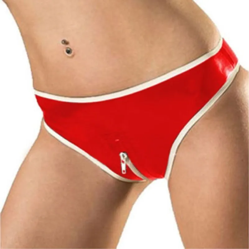 Latex Real 100% Natural Rubber Underwear Mini Handmade New Shorts Briefs Red with White Zipper Comfortable Material Size XXS-XXL
Latex Real 100% Natural Rubber Underwear Mini Handmade New Shorts Briefs Red with White Zipper Comfortable Material Size XXS-XXL