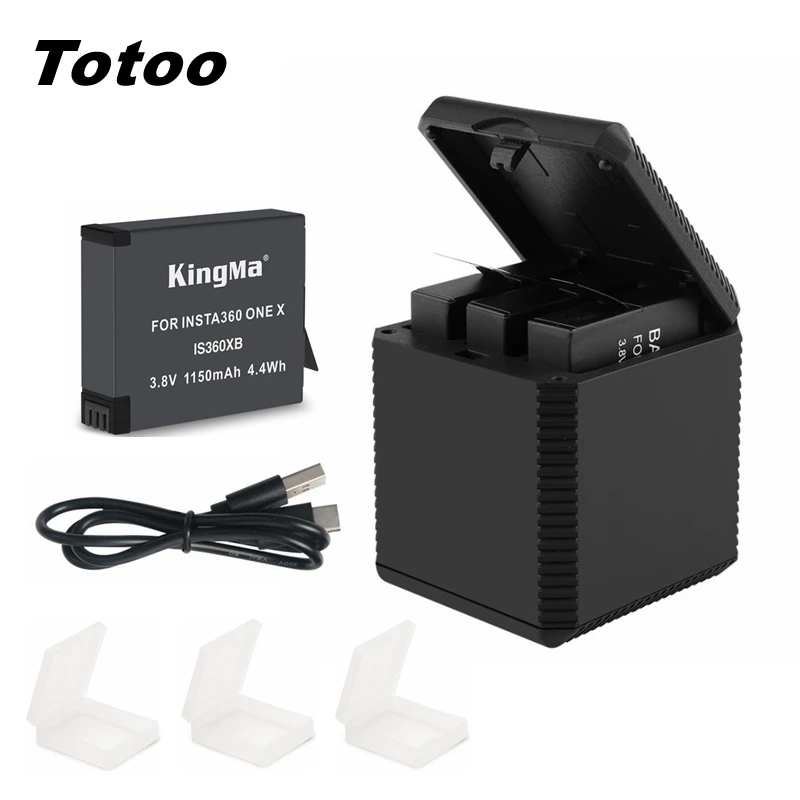 New 3-Way Slots Battery Charger Charging Type Storage Box Carry Case Battery Housing For Insta360 One X Accessories Battery Case
New 3-Way Slots Battery Charger Charging Type Storage Box Carry Case Battery Housing For Insta360 One X Accessories Battery Case