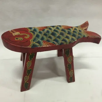 Painted manual stool children small fish stool wooden child stool decoration furnishings Chinese baby stool
Painted manual stool children small fish stool wooden child stool decoration furnishings Chinese baby stool