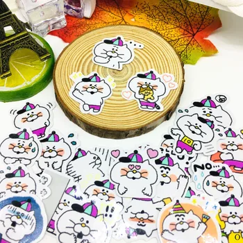 40 PCS Cute little white cat Sticker Anime Icon Stickers Gifts for Children to Laptop Suitcase Guitar Fridge Bicycle Car toy
40 PCS Cute little white cat Sticker Anime Icon Stickers Gifts for Children to Laptop Suitcase Guitar Fridge Bicycle Car toy