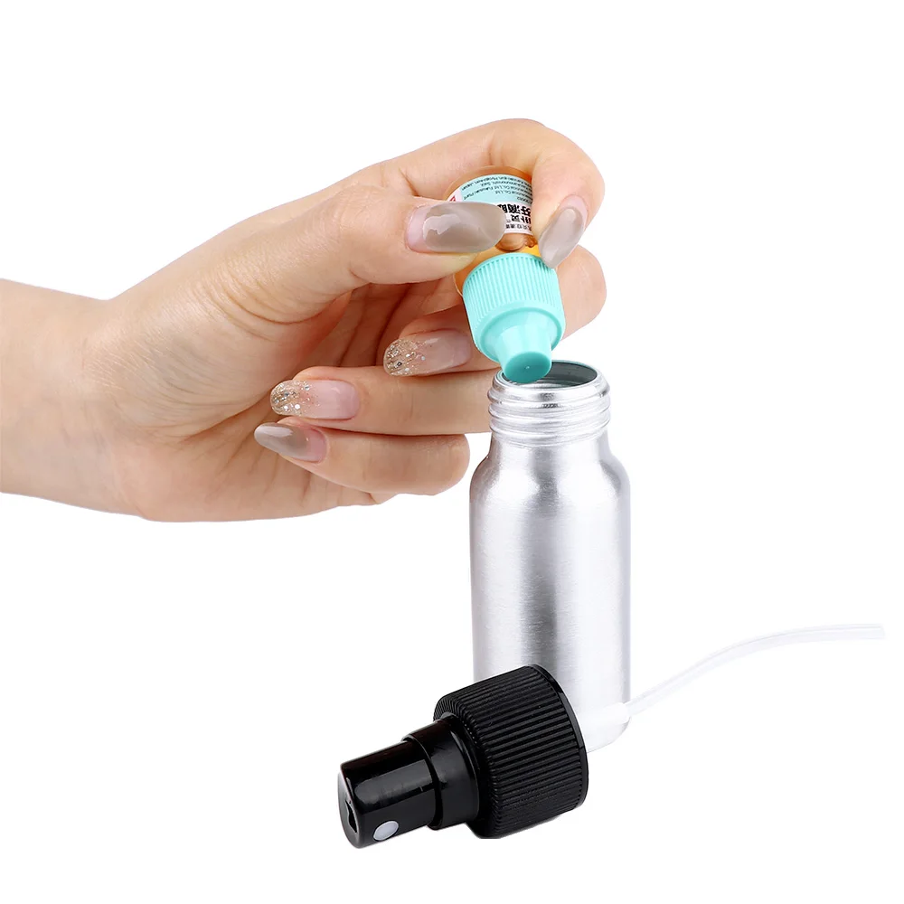 New Aluminum Spray Bottle Water Hairdresser Sprayer Hair Salon Refillable Bottles Make up Accessories
New Aluminum Spray Bottle Water Hairdresser Sprayer Hair Salon Refillable Bottles Make up Accessories