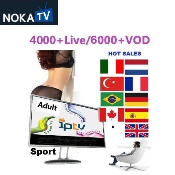 nokatv French Iptv subscription 4000+Live TV VOD Movies channels Smart TV M3U Android French Arabic UK Spain German UK
nokatv French Iptv subscription 4000+Live TV VOD Movies channels Smart TV M3U Android French Arabic UK Spain German UK