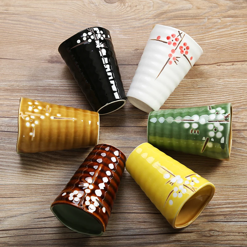 Wholesale Japanese Cherry Blossoms Mouth Cup Creative Mug Milk Tea Ceramic Cups 6 Colors Factory direct sales
Wholesale Japanese Cherry Blossoms Mouth Cup Creative Mug Milk Tea Ceramic Cups 6 Colors Factory direct sales