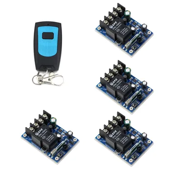Wireless Remote Control Switch DC 12V 24V 36V 48V 1 CH 30A Relay Receiver Transmitter for Light Lamp 315/433MHZ Without Battery
Wireless Remote Control Switch DC 12V 24V 36V 48V 1 CH 30A Relay Receiver Transmitter for Light Lamp 315/433MHZ Without Battery