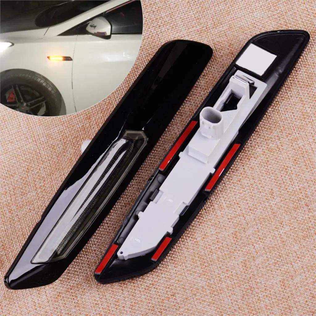 CITALL 2PCS 12V Amber LED Side Marker Indicator Turn Signal Light for BMW 5 Series E60 E61 1 Series E81 E82 E87 E88 3 Series E90
CITALL 2PCS 12V Amber LED Side Marker Indicator Turn Signal Light for BMW 5 Series E60 E61 1 Series E81 E82 E87 E88 3 Series E90