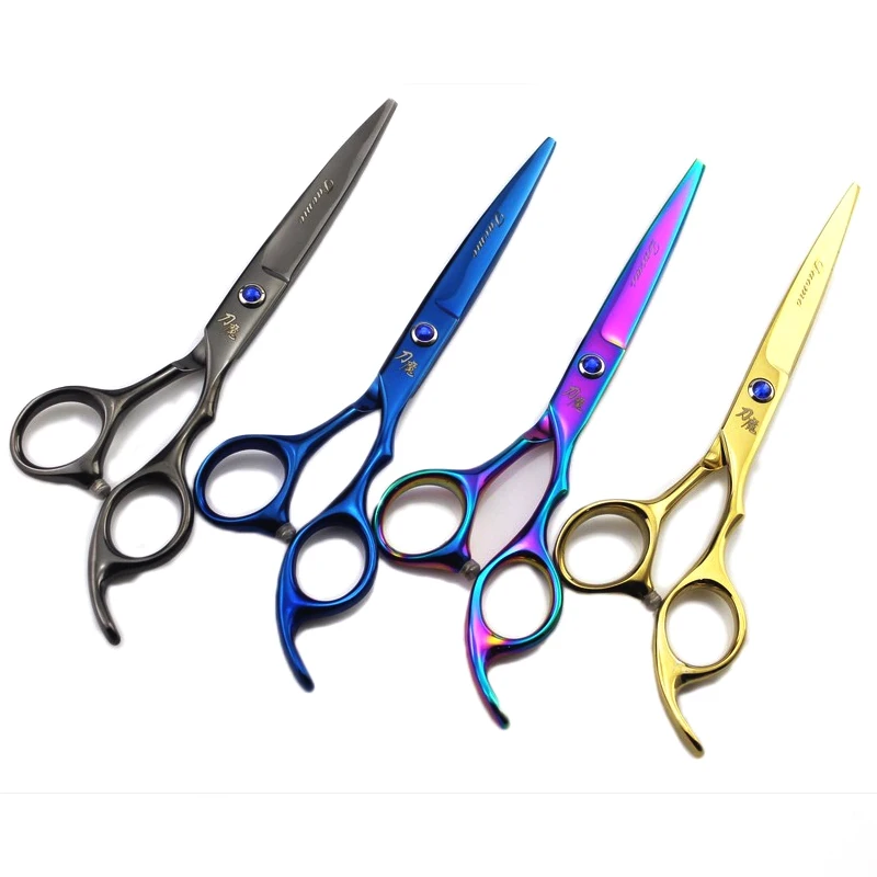 6 inch 4 Color hairdressers barber scissors Professional Cutting &Thinning Scissors stainless steel Set of scissors for barber
6 inch 4 Color hairdressers barber scissors Professional Cutting &Thinning Scissors stainless steel Set of scissors for barber