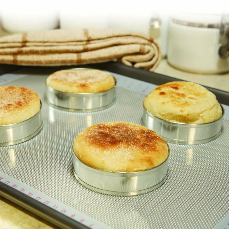 4pcs/set Kitchen Tool Cake Tool Stainless Steel Egg Pancake Biscuit Crumpet Cutter Fox Run English Muffin Rings
4pcs/set Kitchen Tool Cake Tool Stainless Steel Egg Pancake Biscuit Crumpet Cutter Fox Run English Muffin Rings