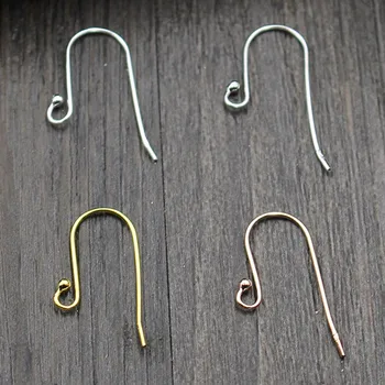 2pairs 100% 925 Sterling Silver Simple Earring Hooks 4 Colors European Earring Wire DIY Jewelry Making Findings Women Earbobs
2pairs 100% 925 Sterling Silver Simple Earring Hooks 4 Colors European Earring Wire DIY Jewelry Making Findings Women Earbobs