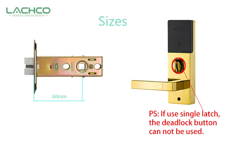 91 single latch size