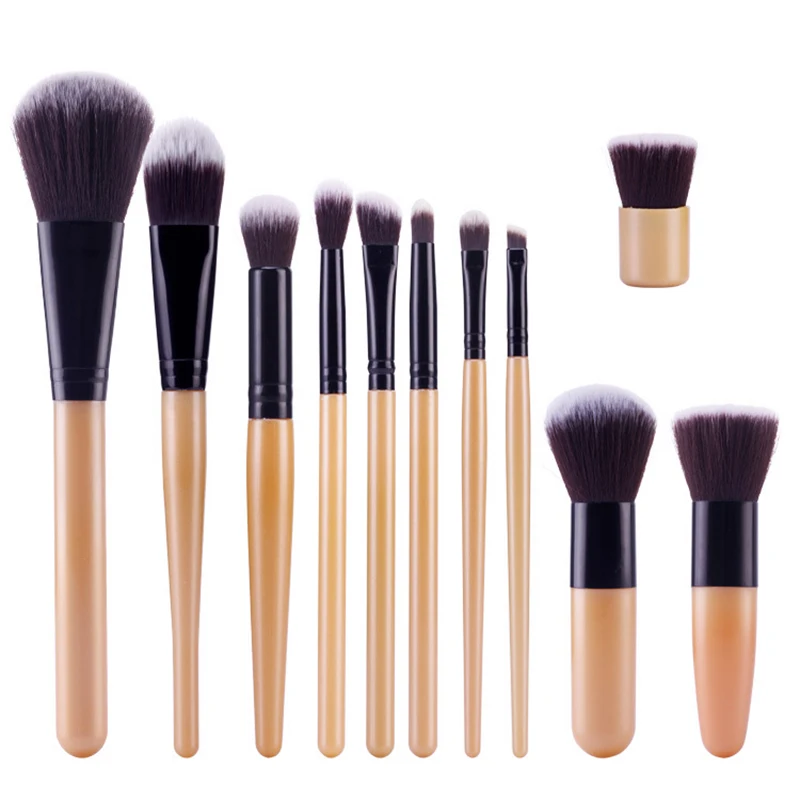 FGHGF 11pcs/set Professional Natural Bamboo Makeup Brushes Foundation Brush Cosmetics Tool Women Facial Brushes
FGHGF 11pcs/set Professional Natural Bamboo Makeup Brushes Foundation Brush Cosmetics Tool Women Facial Brushes