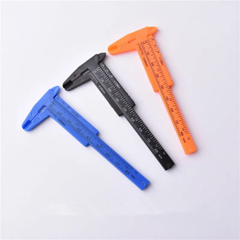50PCS 80mm Orange Mini Plastic Sliding Vernier Caliper Gauge Measure Tool Ruler Micrometer to 1MM About 11.5CM Length
50PCS 80mm Orange Mini Plastic Sliding Vernier Caliper Gauge Measure Tool Ruler Micrometer to 1MM About 11.5CM Length