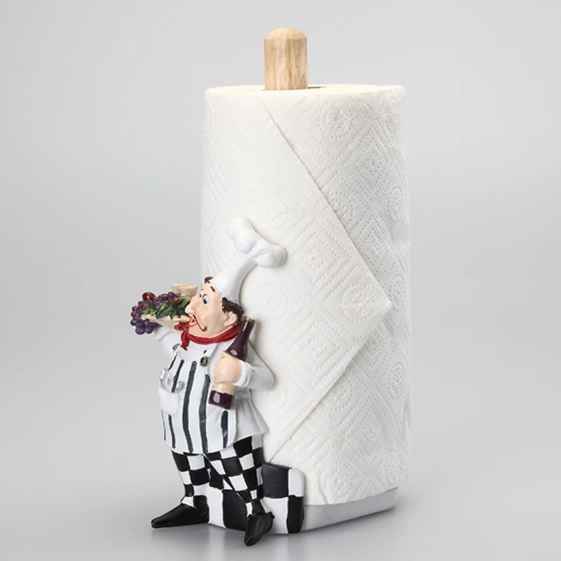 Home Decoration Art Crafts Kitchen Seat Type Paper Tissue Rolls Holder Box Dinning Room Chef Human Resin Tissue Canister
Home Decoration Art Crafts Kitchen Seat Type Paper Tissue Rolls Holder Box Dinning Room Chef Human Resin Tissue Canister