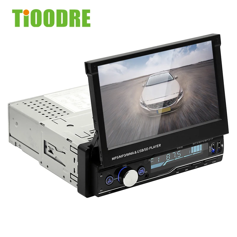 TiOODRE MP5 Player 7" Screen Bluetooth Handsfree Car Stereo Radio FM USB AUX MP5 Player GPS Mirror Link Reverse Image
TiOODRE MP5 Player 7" Screen Bluetooth Handsfree Car Stereo Radio FM USB AUX MP5 Player GPS Mirror Link Reverse Image