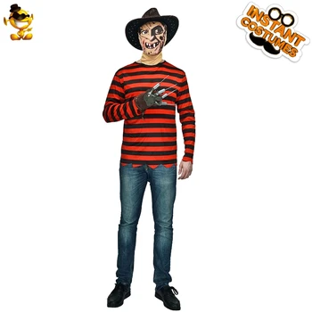 Hot Sale Adult Men's Killer Freddy Costume Performance Freddy Long T-shirt Role Play in Halloween Party
Hot Sale Adult Men's Killer Freddy Costume Performance Freddy Long T-shirt Role Play in Halloween Party