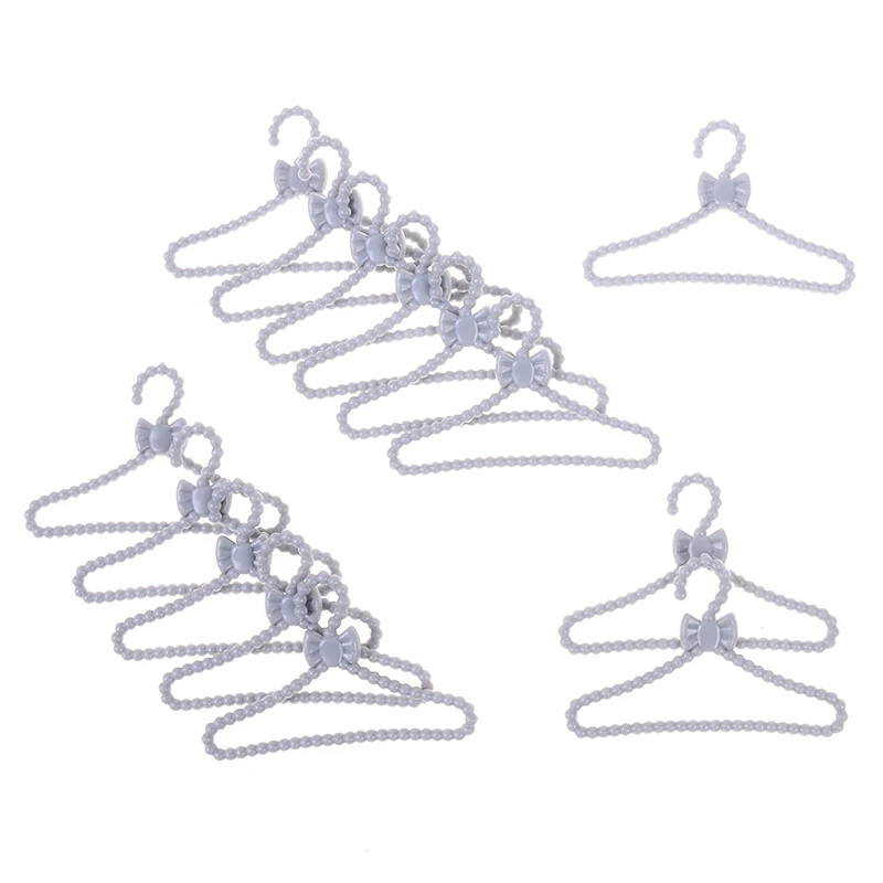 20 Pieces 1/6 DIY Accessories For Doll Girls' Gift Toy Mini Silver Gray Hangers Bowknot Design Dollhouse Dress Clothes
20 Pieces 1/6 DIY Accessories For Doll Girls' Gift Toy Mini Silver Gray Hangers Bowknot Design Dollhouse Dress Clothes