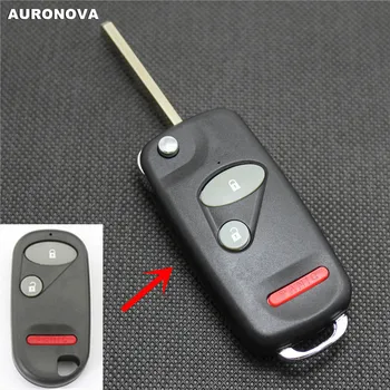 AURONOVA New Upgrade Folding Key Shell for Honda Accord City Fit Odyssey 2+1 Buttons Remote Car Key Case With No.2 Blade
AURONOVA New Upgrade Folding Key Shell for Honda Accord City Fit Odyssey 2+1 Buttons Remote Car Key Case With No.2 Blade