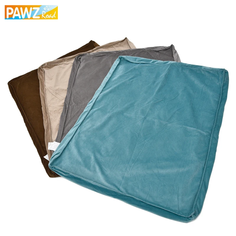 Image New Hot Soft Warm Dog Cushion Cover Dog Cat Bed Cover Pet Mats SizeS L Large Dog Bed Mat Cover 4 Colours Products For Animals