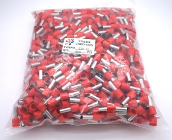 Tube type cold pressed terminal 10 square terminal E10-12 European pin terminal 1000
Tube type cold pressed terminal 10 square terminal E10-12 European pin terminal 1000
