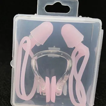 New swimming earplugs nose clip waterproof soft silicone earplugs with rope summer diving water sports pool accessories
New swimming earplugs nose clip waterproof soft silicone earplugs with rope summer diving water sports pool accessories