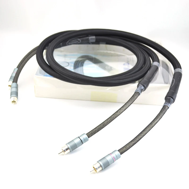 Voodoo Stradivarius Cremona Edition Interconnect cable silver plated RCA plugs with box
Voodoo Stradivarius Cremona Edition Interconnect cable silver plated RCA plugs with box