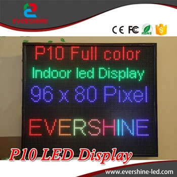 High Definition P10 Indoor Full Color LED Display Moudle 320x160mm LED Video Display Screen size 38''x32''
High Definition P10 Indoor Full Color LED Display Moudle 320x160mm LED Video Display Screen size 38''x32''