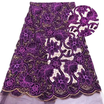 Purple African Lace Fabric 2019 High Quality African Tulle Lace Fabric With nice Velvet French Net Lace For Women Dress YYZ0892
Purple African Lace Fabric 2019 High Quality African Tulle Lace Fabric With nice Velvet French Net Lace For Women Dress YYZ0892
