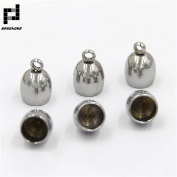 BASEHOME 20pcs 3/4/5/6/8mm Stainless Steel End Caps Leather Cord End Clasps Bead For Round Leather Cord Connector DIY Jewelry
BASEHOME 20pcs 3/4/5/6/8mm Stainless Steel End Caps Leather Cord End Clasps Bead For Round Leather Cord Connector DIY Jewelry