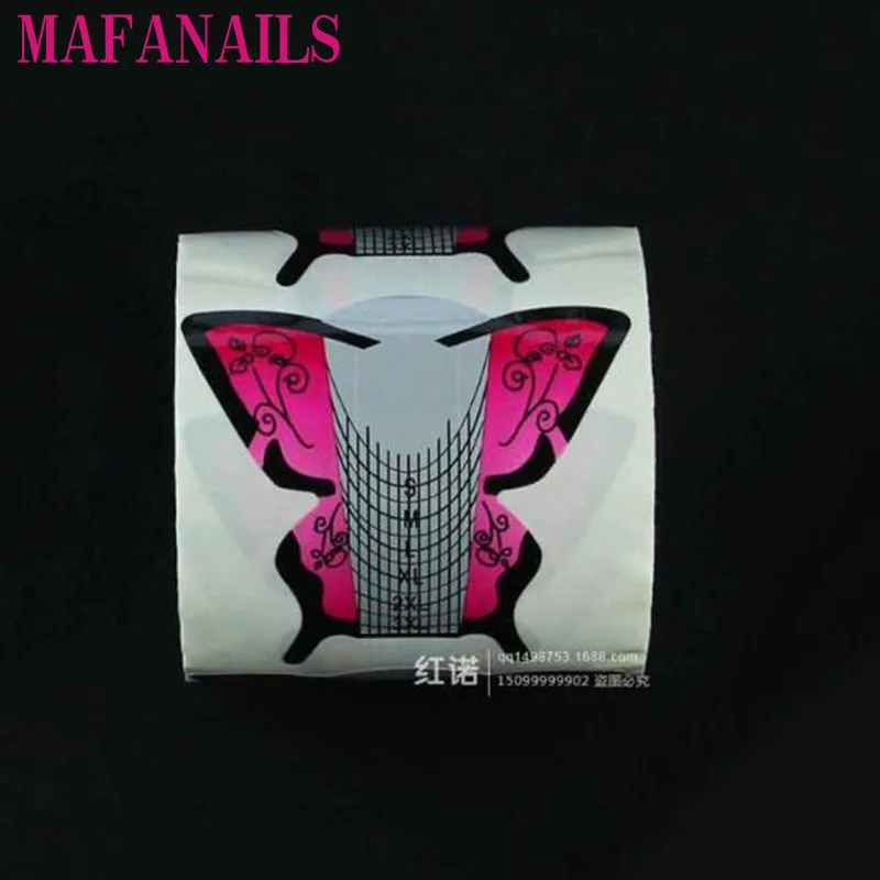 100pcs/set Nail Art Forms Purple Red French Extension DIY Guide Nail Supply Tools Nail Tip Extension Form
100pcs/set Nail Art Forms Purple Red French Extension DIY Guide Nail Supply Tools Nail Tip Extension Form