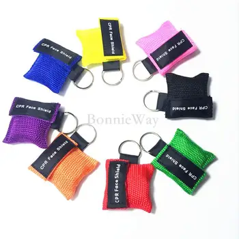 200Pcs/Lot CPR Resuscitator Mask Keychain Emergency Face Shield First Aid CPR Mask Tools
200Pcs/Lot CPR Resuscitator Mask Keychain Emergency Face Shield First Aid CPR Mask Tools