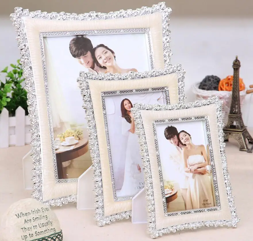 Image High quality picture frame classic Europea style wedding photo frame Valentine  s Day wedding gift Pendulum frame 17E13D50