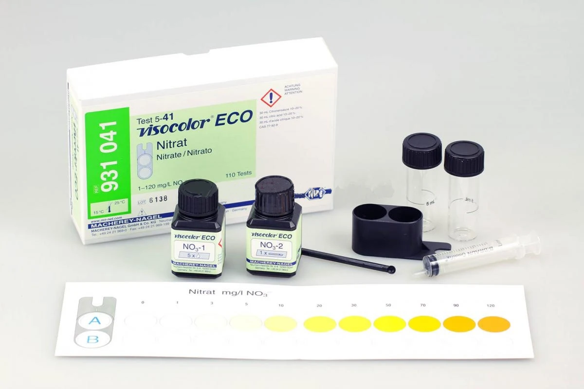 Nitrate Content Test Kit 931041 Colorimetric Kit for Nitrate Concentration of Electroplated Chemical Food and Beverage
Nitrate Content Test Kit 931041 Colorimetric Kit for Nitrate Concentration of Electroplated Chemical Food and Beverage