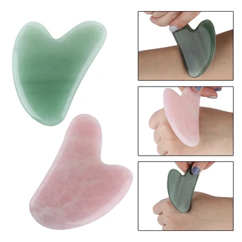 1Pcs Facial Beauty Tool Face Thin Massager Natural Jade Massage Face-lift Pink Crystal Guasha Scraping Plate Foot Body Care Tool
1Pcs Facial Beauty Tool Face Thin Massager Natural Jade Massage Face-lift Pink Crystal Guasha Scraping Plate Foot Body Care Tool