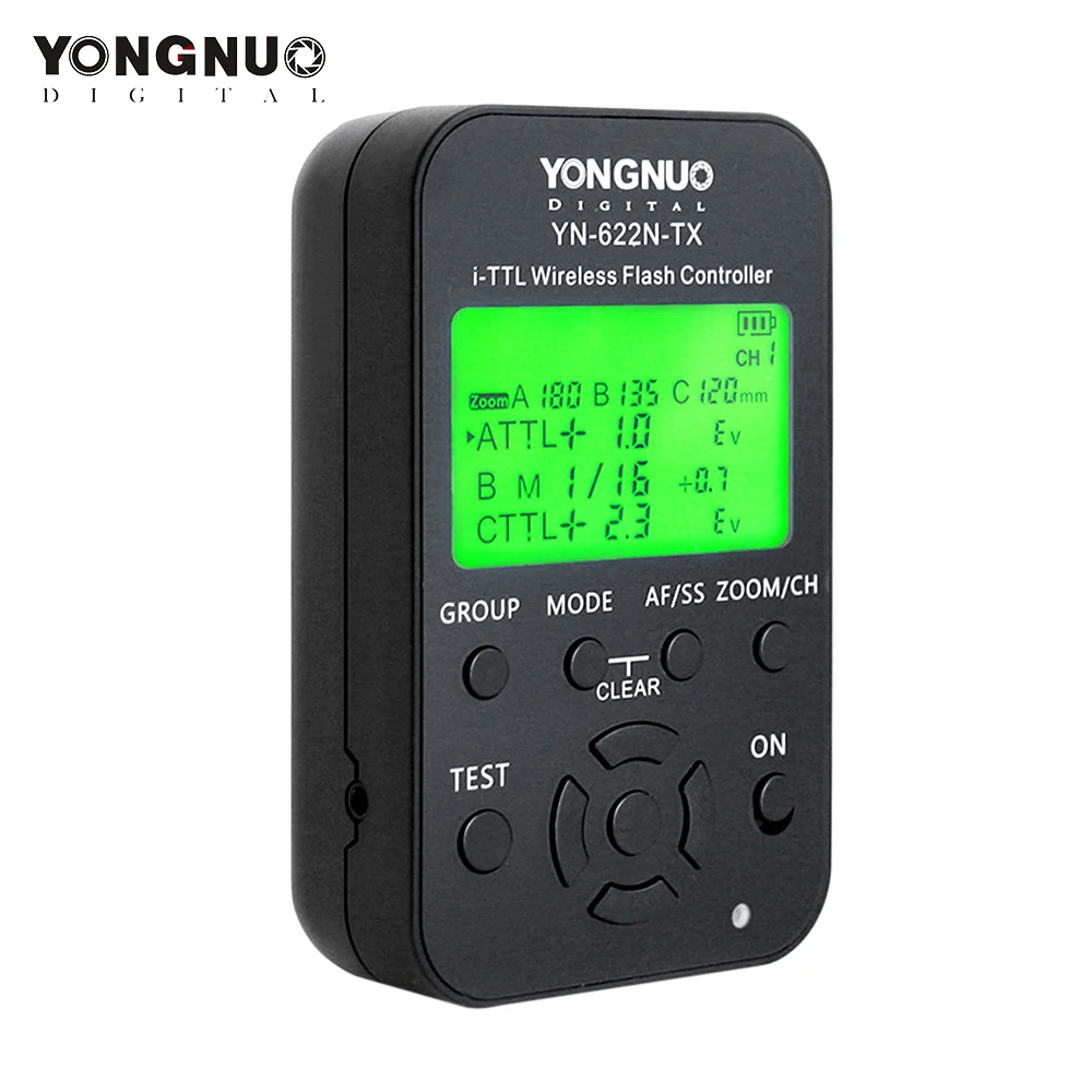 

Yongnuo YN-622N-TX YN622N-TX YN 622N TX TTL Wireless Flash Controller Wireless Flash Trigger Transceiver For Nikon DSLR Camera