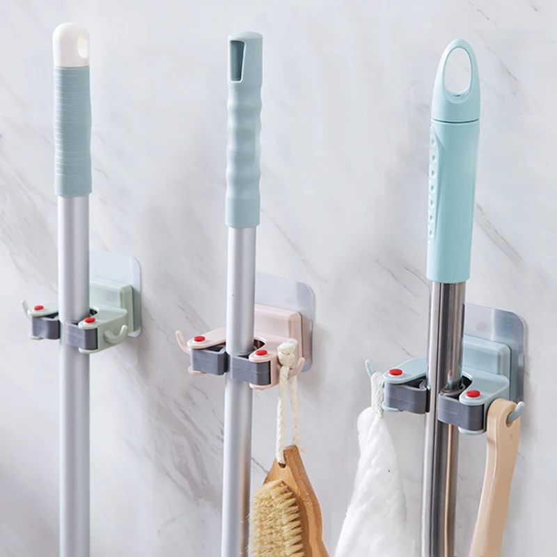 MeyJig 1PC Mop Holder Broom Storage Rack Key Hooks Bathroom Kitchen Tools Organizer Wall Mounted Sticker Umbrella Shelf
MeyJig 1PC Mop Holder Broom Storage Rack Key Hooks Bathroom Kitchen Tools Organizer Wall Mounted Sticker Umbrella Shelf