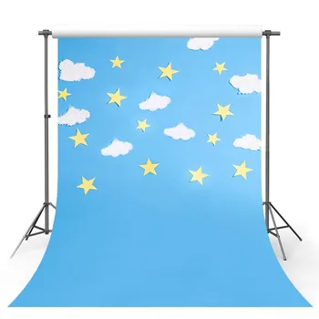 Customized 3 D sparkle stars white cloud photography backgrounds for baby birthday photo studio backdrops S-3234
Customized 3 D sparkle stars white cloud photography backgrounds for baby birthday photo studio backdrops S-3234