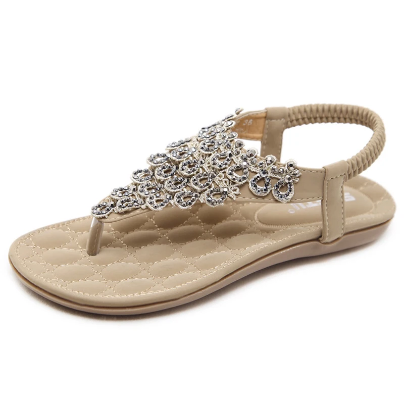 Women Sandals Bohemia Women Shoes Crystal Rhinestone Women Flat Sandals Roman Gladiator Flip Flops Petal Flower Ladies Shoes
Women Sandals Bohemia Women Shoes Crystal Rhinestone Women Flat Sandals Roman Gladiator Flip Flops Petal Flower Ladies Shoes